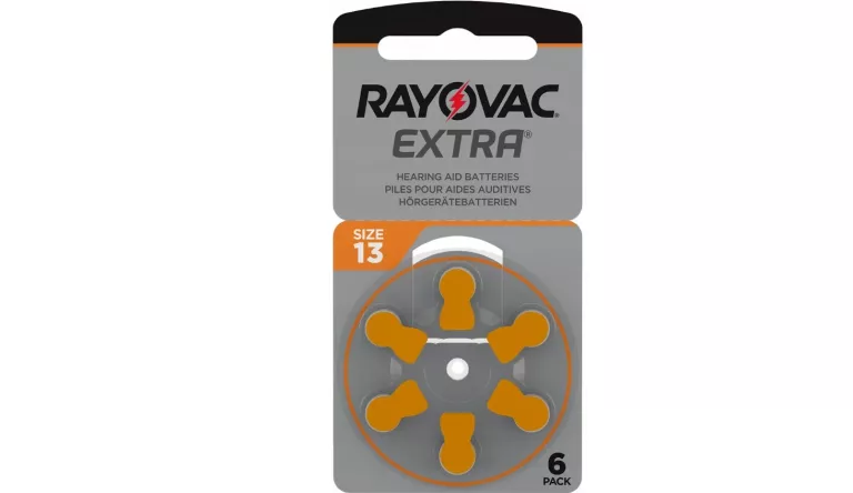 RAYOVAC 6X BATERIE SŁUCHOWE DO APARATÓW SŁUCHOWYCH 13 MF PR48 ZINCAIR 230