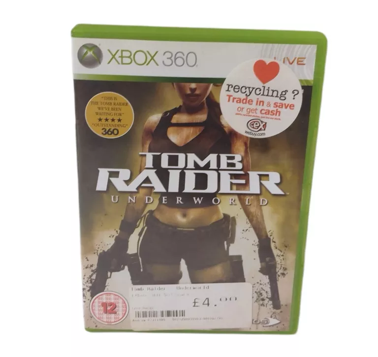 GRA TOMB RAIDER UNDER WORLD XBOX360