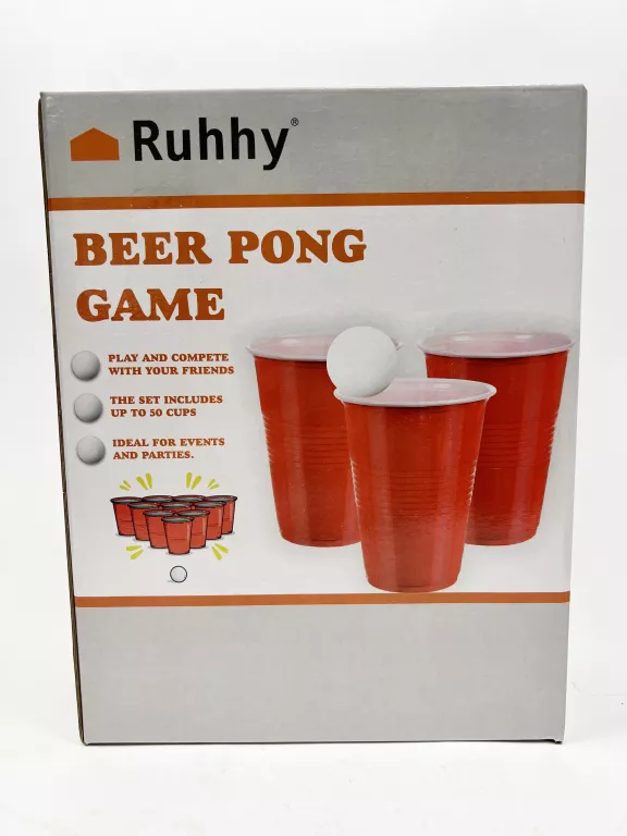 GRA BEER PONG- 50 KUBECZKÓW RUHHY