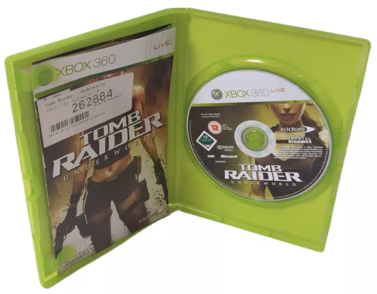 GRA TOMB RAIDER UNDER WORLD XBOX360