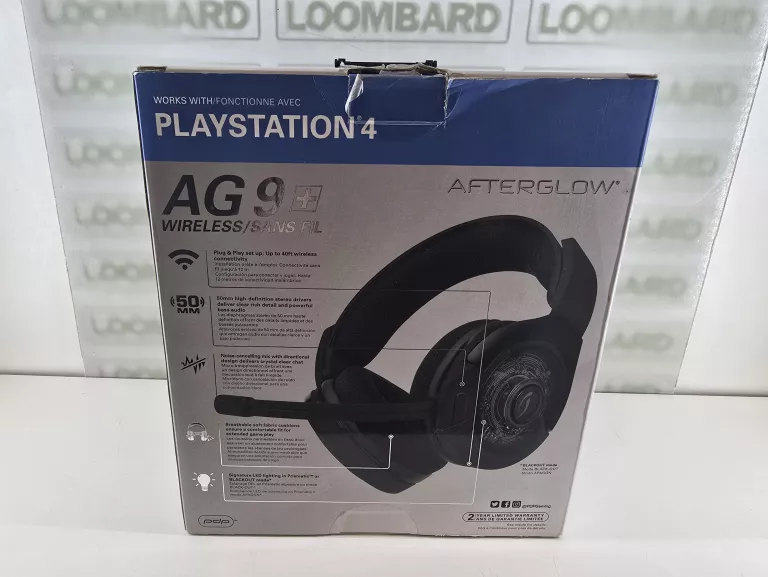 PDP SŁUCHAWKI BEZPRZEWODOWE AFTERGLOW AG9 (PS4/PS5)