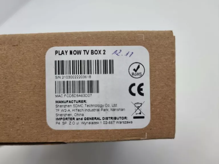 DEKODER ODTWARZACZ TV BOX SDMC DV8945
