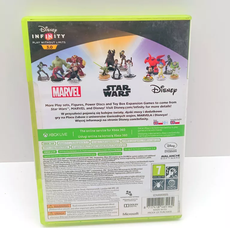 GRA XBOX 360 DISNEY INFINITY