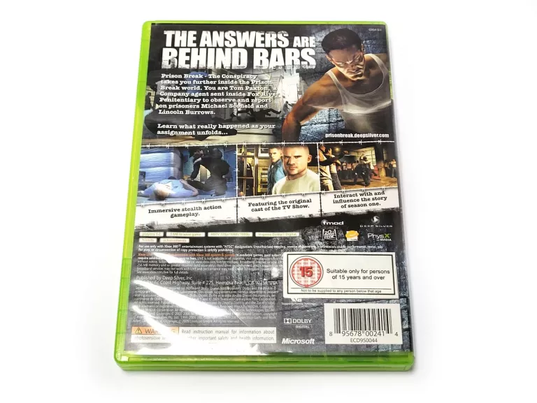 GRA XBOX360 PRISON BREAK THE CONSPIRACY