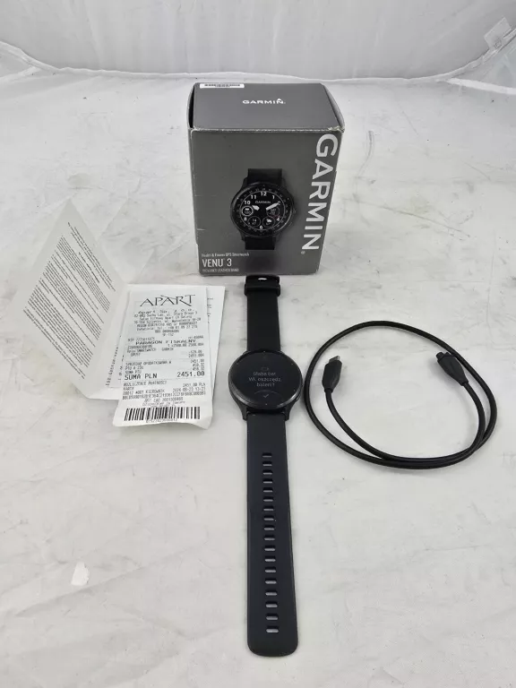 SMARTWATCH GARMIN VENU 3 KOMPLET