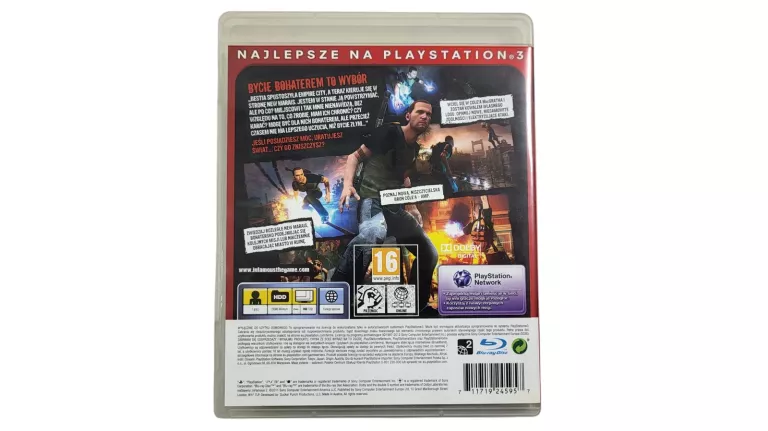 GRA PS3 INFAMOUS 2 PL