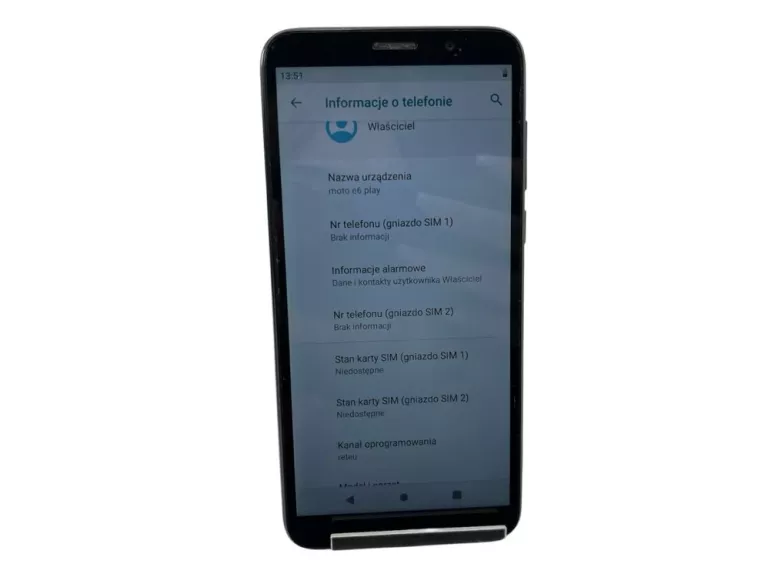 MOTOROLA MOTO E6 PLAY 2/32GB DUAL SIM 4G (LTE)