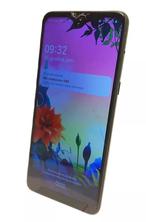 TELEFON LG K50S + ŁADOWARKA - POBITY EKRAN