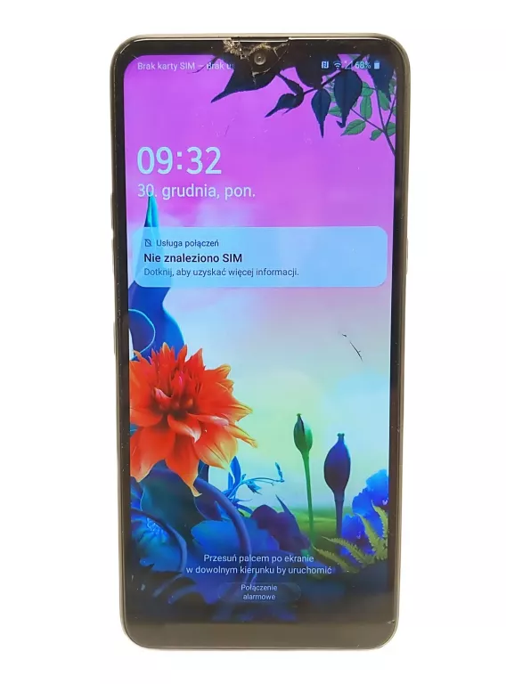TELEFON LG K50S + ŁADOWARKA - POBITY EKRAN