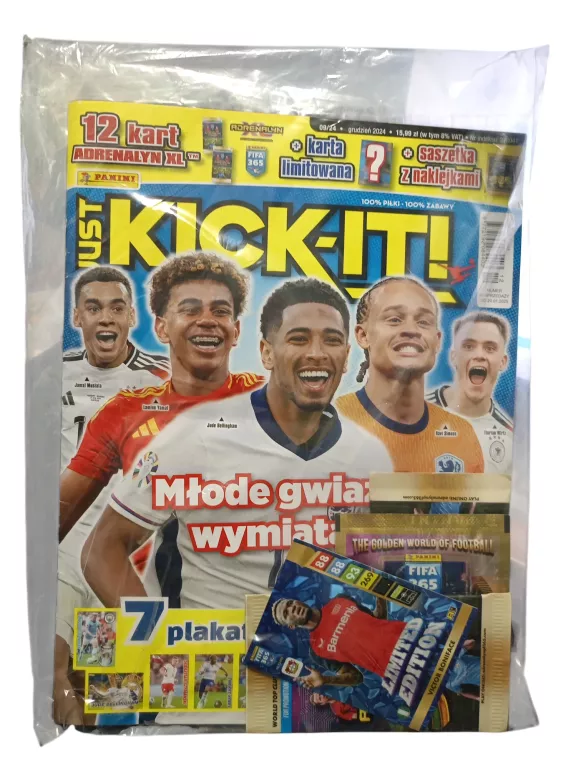 JUST KICK-IT! 9 / 2024 + 12 KART + KARTA LIMITOWANA + SASZETKA Z NAKLEJKAM