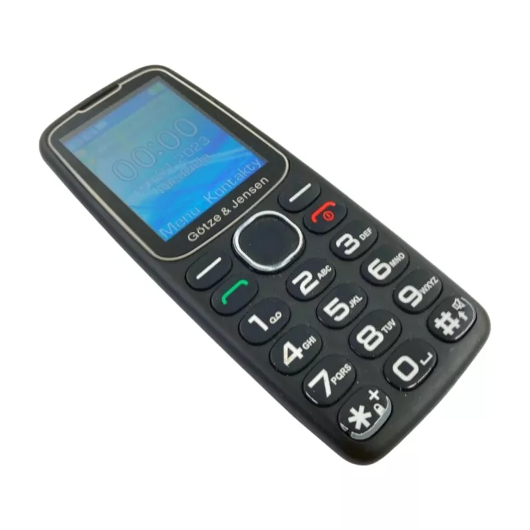 TELEFON KOMÓRKOWY DLA SENIORA GOTZE & JENSEN GFE37 (WADA MIKROFONU!!!)