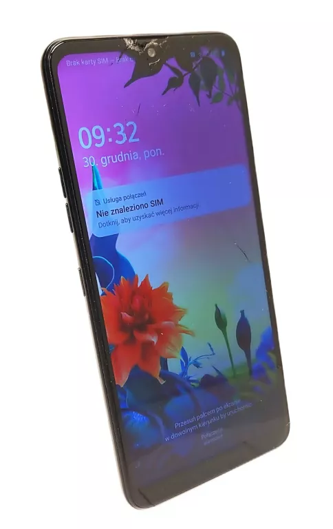 TELEFON LG K50S + ŁADOWARKA - POBITY EKRAN