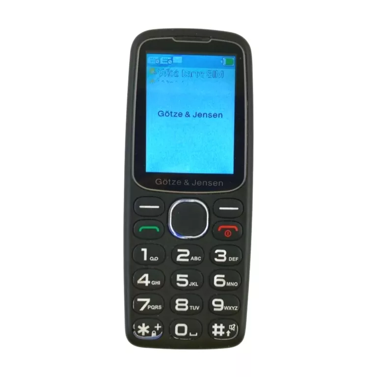 TELEFON KOMÓRKOWY DLA SENIORA GOTZE & JENSEN GFE37 (WADA MIKROFONU!!!)