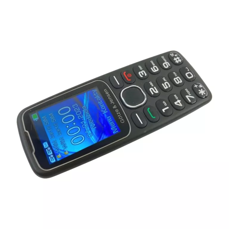 TELEFON KOMÓRKOWY DLA SENIORA GOTZE & JENSEN GFE37 (WADA MIKROFONU!!!)