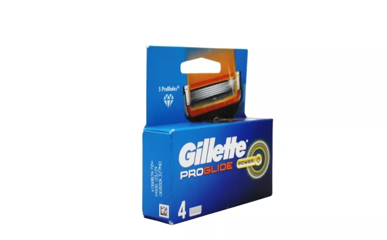 GILLETTE FUSION5 PROGLIDE POWER WKŁADY OSTRZA 4SZT