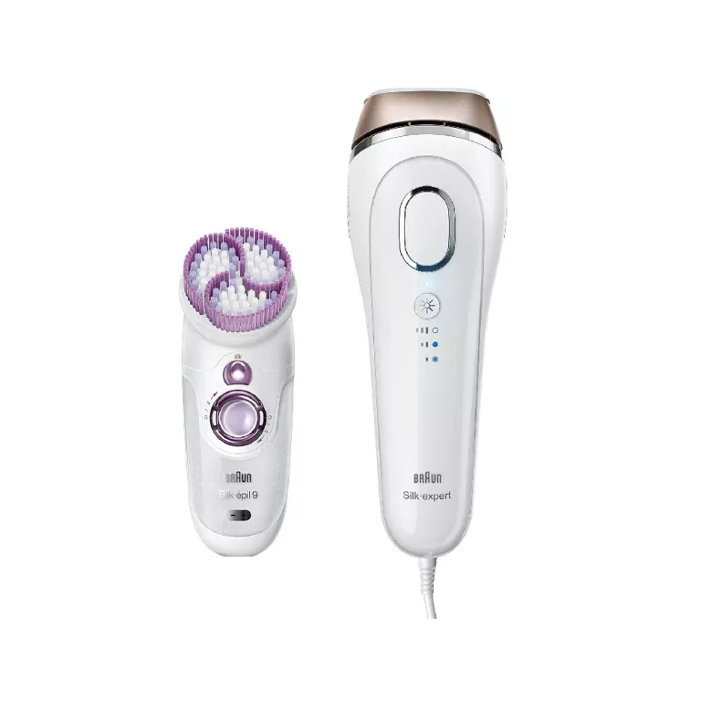 DEPILATOR BRAUN SILK EXPERT 5 + BRAUN SILK EPIL 9 IPL FILTR UV