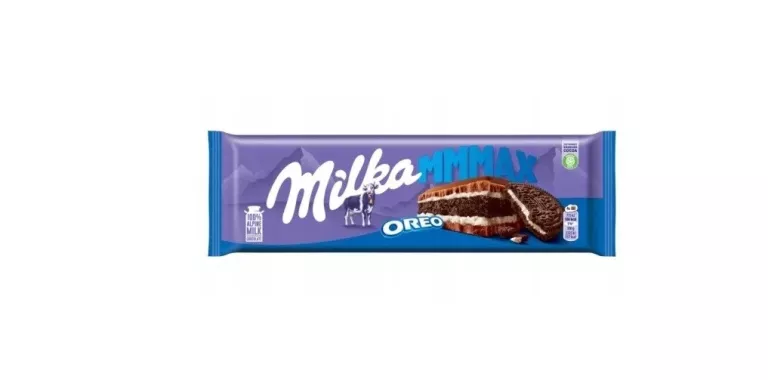 CZEKOLADA MILKA DUŻA MLECZNA MMMAX OREO Z CIASTECZKAMI OREO 300 G