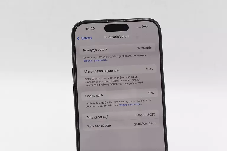 TELEFON APPLE IPHONE 15 PRO MAX 256GB 91% BATERIA