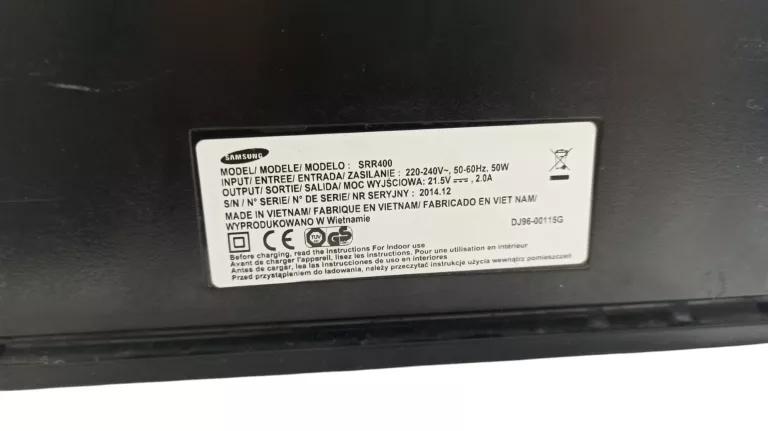 ROBOT SPRZĄTAJĄCY SAMSUNG NAVIBOT SILENCIO SR8895