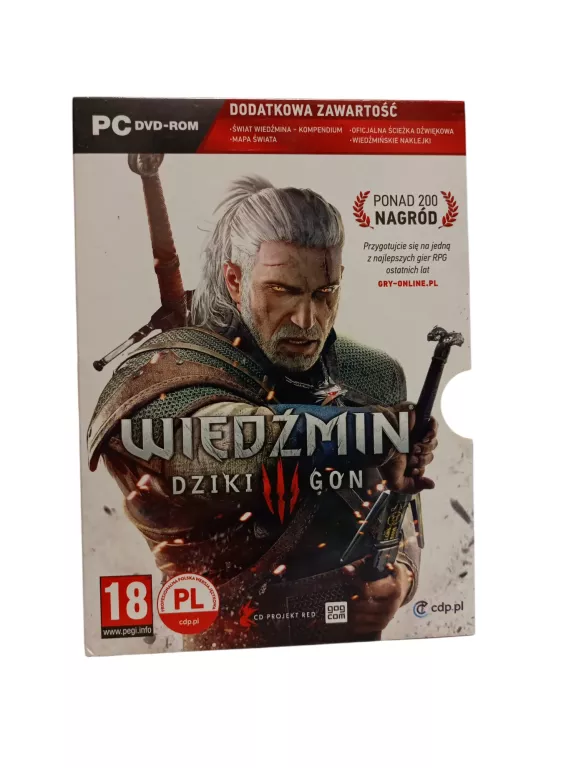 WIEDŹMIN 3 III DZIKI GON PREMIEROWE BOX PL PC