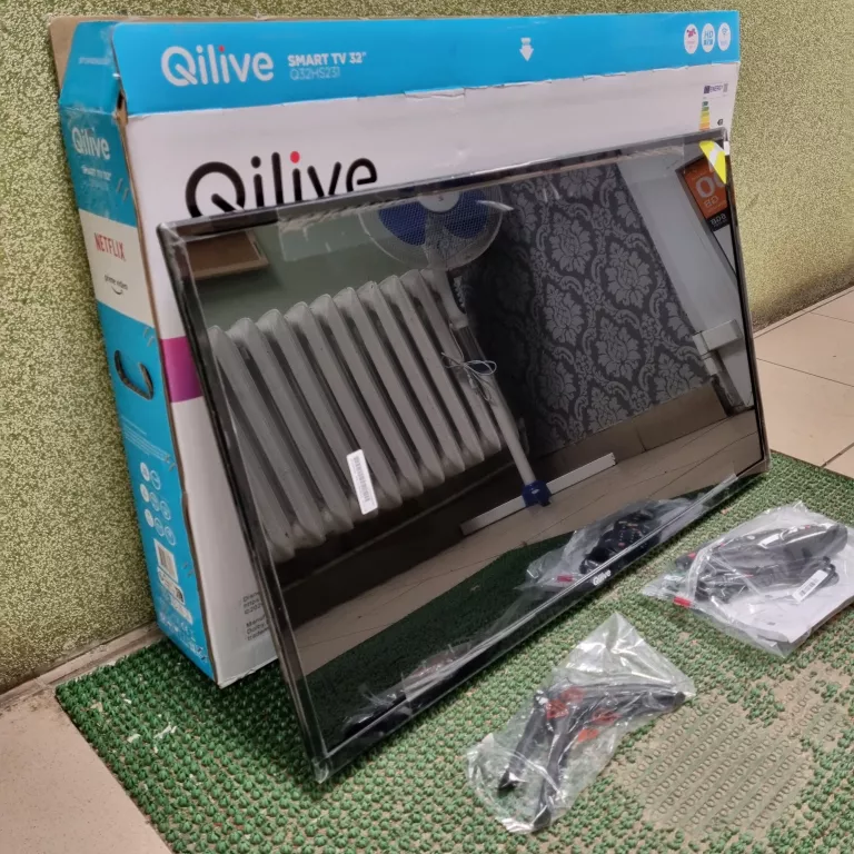 NOWY TELEWIZOR SMART TV QILIVE Q32HS231 32" WIFI HD TV STAN IGŁA