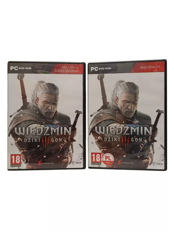 WIEDŹMIN 3 III DZIKI GON PREMIEROWE BOX PL PC