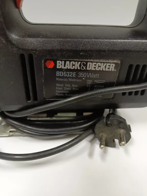 WYRZYNARKA BLACK&DECKER BD535E 350 W