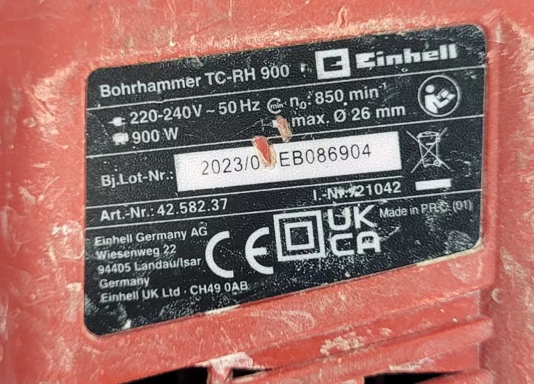 MŁOT UDAROWY EINHELL TC-RH 900