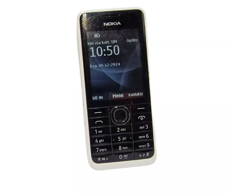 TELEFON NOKIA NOKIA 301.1 RM-840 BIAŁY