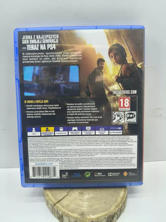 GRA THE LAST OF US REMASTERED PS4