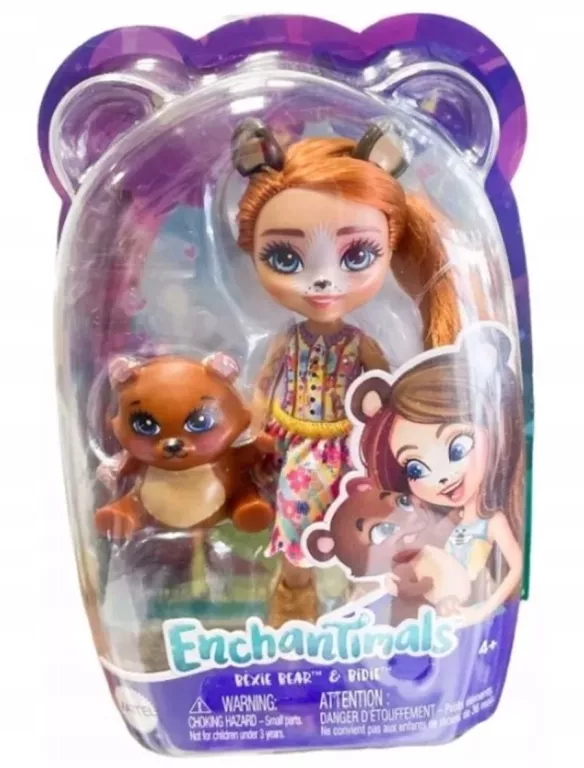 ENCHANTIMALS LALKA ZWIERZĄTKO BEXIE BEAR & BIDIE