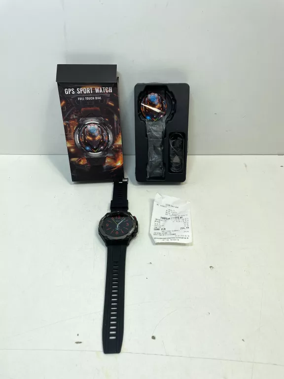 SMARTWATCH ADVER KC82 CZARNY/KPL