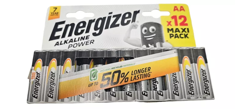BATERIA ALKALICZNA ENERGIZER AA (R6) 12 SZT.