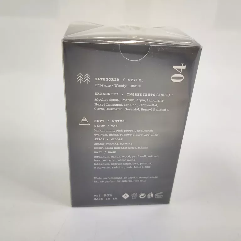 MADE IN LAB MEN 04 WODA PERFUMOWANA DLA MĘŻCZYZN 100ML