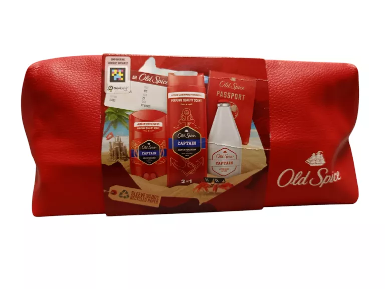 OLD SPICE ZESTAW PREZENTOWY TRAVELLER CAPTAIN + KOSMETYCZKA