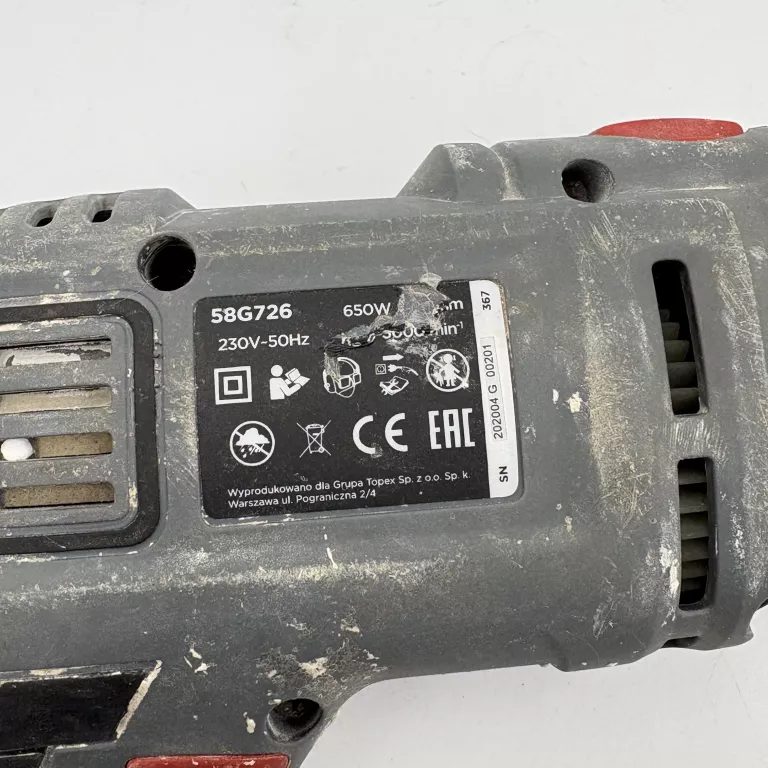 WIERTARKA UDAROWA GRAPHITE 58G726