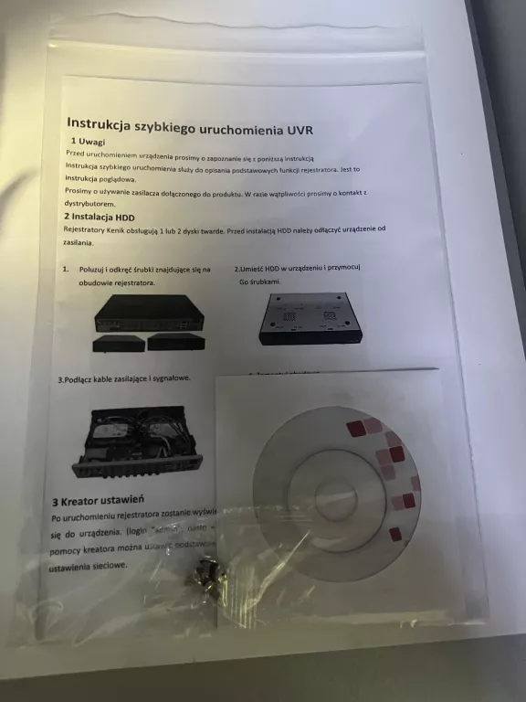 REJESTRATOR 5W1 KENIK KG5214UVR 5MPX