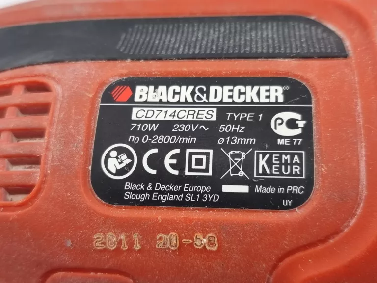 WIERTARKA BLACK & DECKER CD714CRES