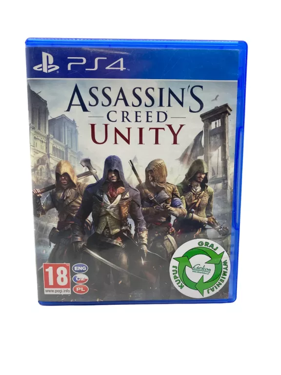 GRA PS4 ASSASSIN’S CREED UNITY SONY PLAYSTATION 4 (PS4)