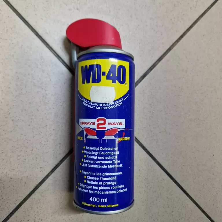 WD40 400ML Z APLIKATOREM ODRDZEWIACZ SMAR PREPARAT WIELOFUNKCYJNY WD-40