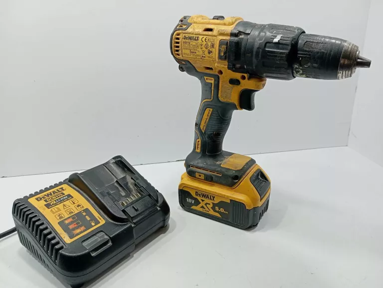 WKRĘTARKA DEWALT ZASILANIE AKUMULATOROWE 18 V DCD778 + ŁAD