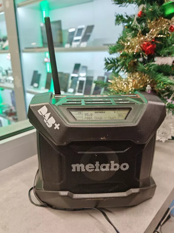 RADIO BUDOWLANE METABO R12-18 DAB+BT