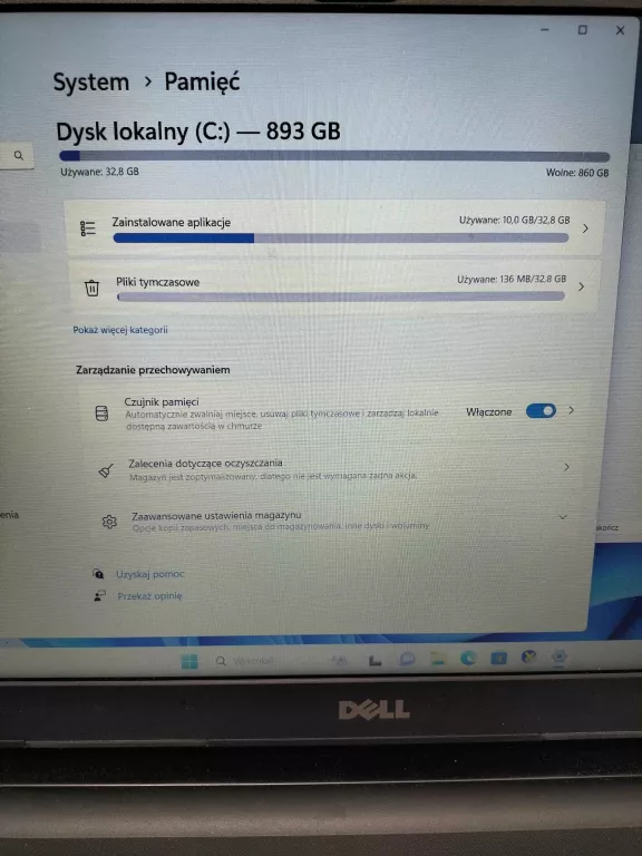 LAPTOP DELL INSPIRON 15 I5 7 GEN 1TB SSD WIN 11