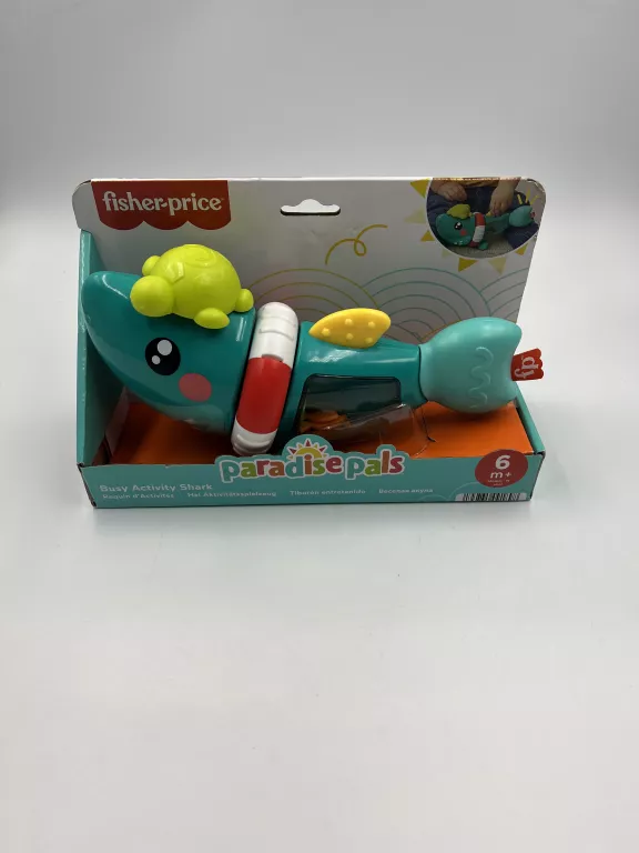 ZABAWKA FISHER-PRICE REKIN HJP01 AKTYWNY REKINEK SHARK