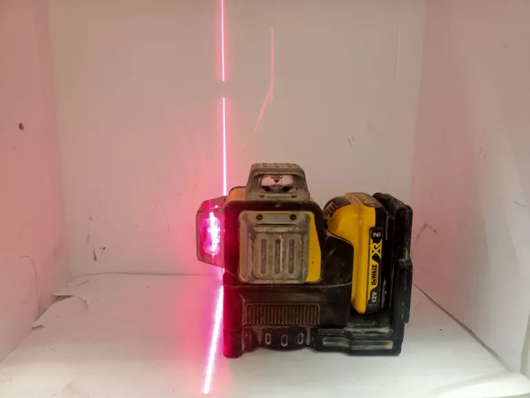 LASER KRZYŻOWY DEWALT DCE089G + AKUMULATOR CZERWONY LASER W SKRZYNCE