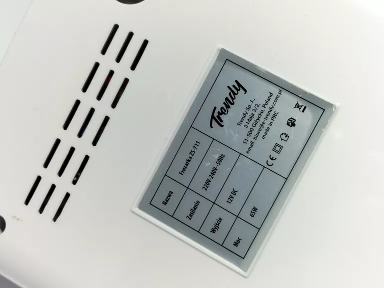 CLAVIER FREZARKA DO PAZNOKCI 65W, MANICURE ZS-711