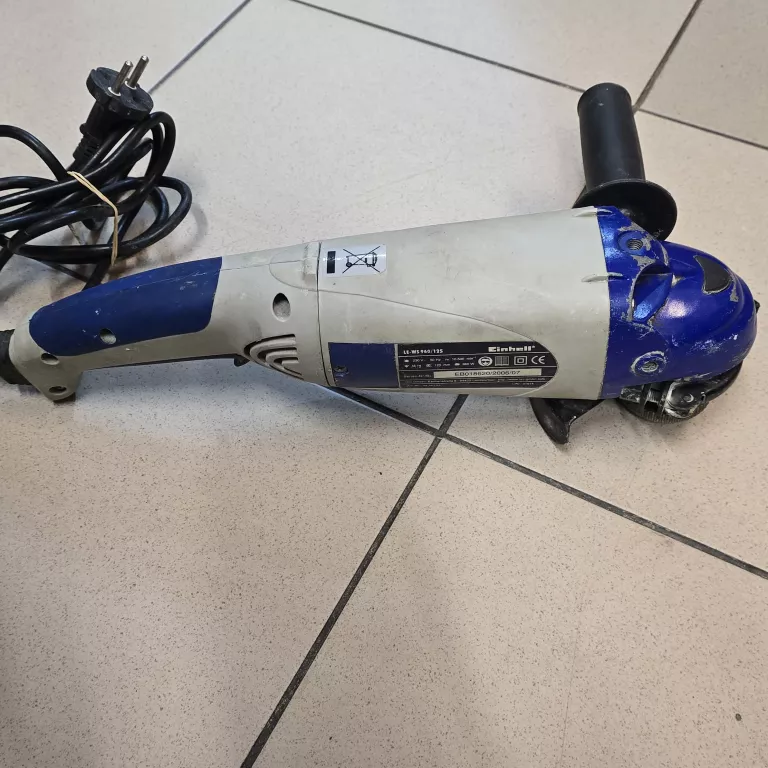 SZLIFIERKA KĄTOWA EINHELL LE-WS 960/125 960W ROCZNIK 2006