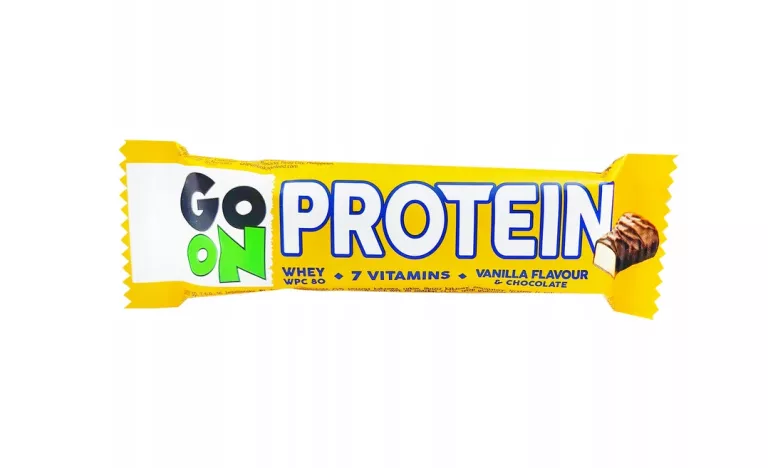 GO ON BATON PROTEINOWY O SMAKU WANILIOWYM 50G