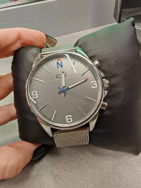 ZEGAREK OSKRON GEAR SILVER