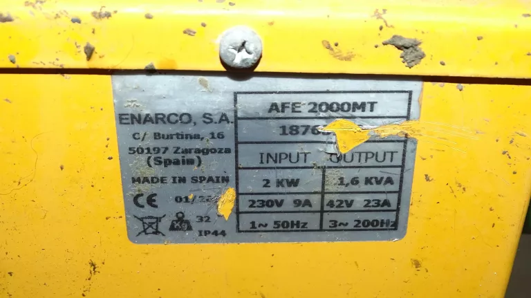 PRZETWORNICA CZĘSTOTLIWOŚCI ENAR AFE 2000MT